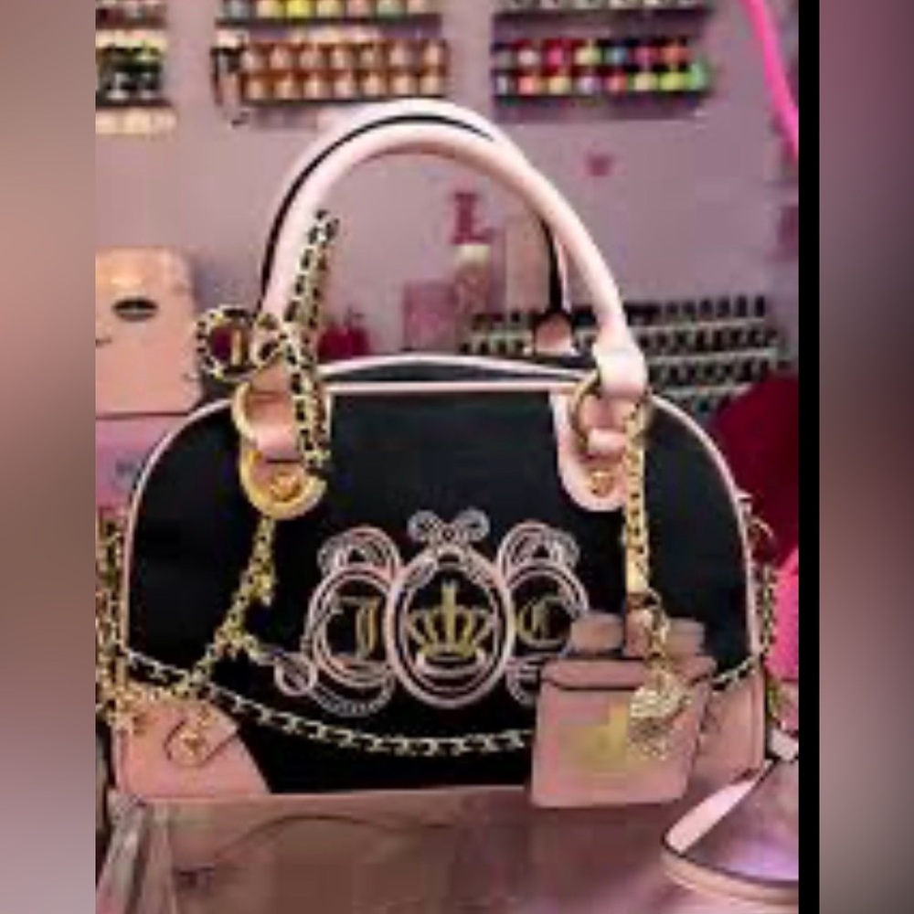 🌸Juicy Couture Lovers Club Bowler Handbag